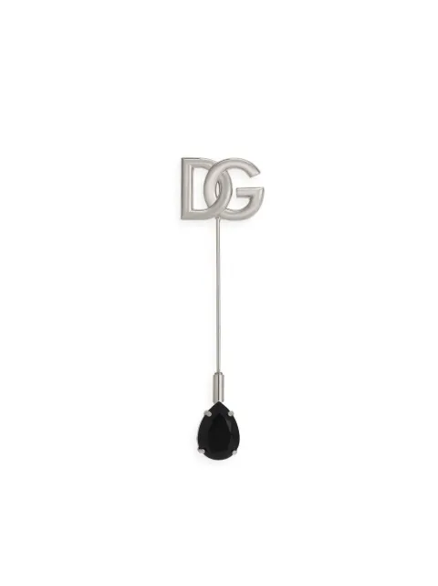 Dolce & Gabbana DG-logo lapel pin