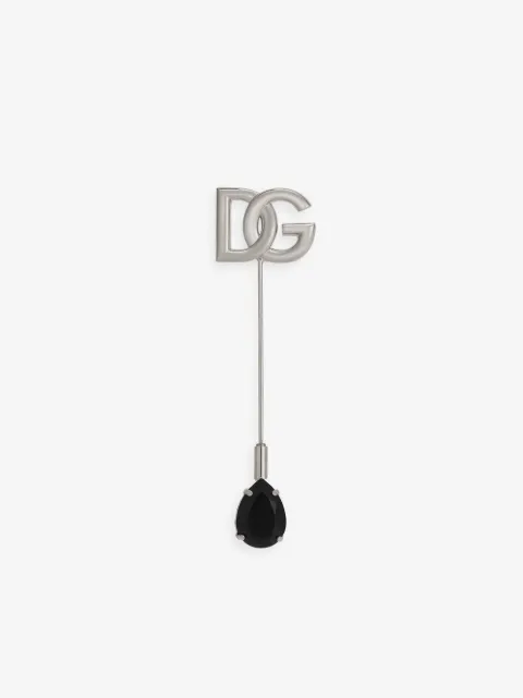 Dolce & Gabbana DG-logo lapel pin