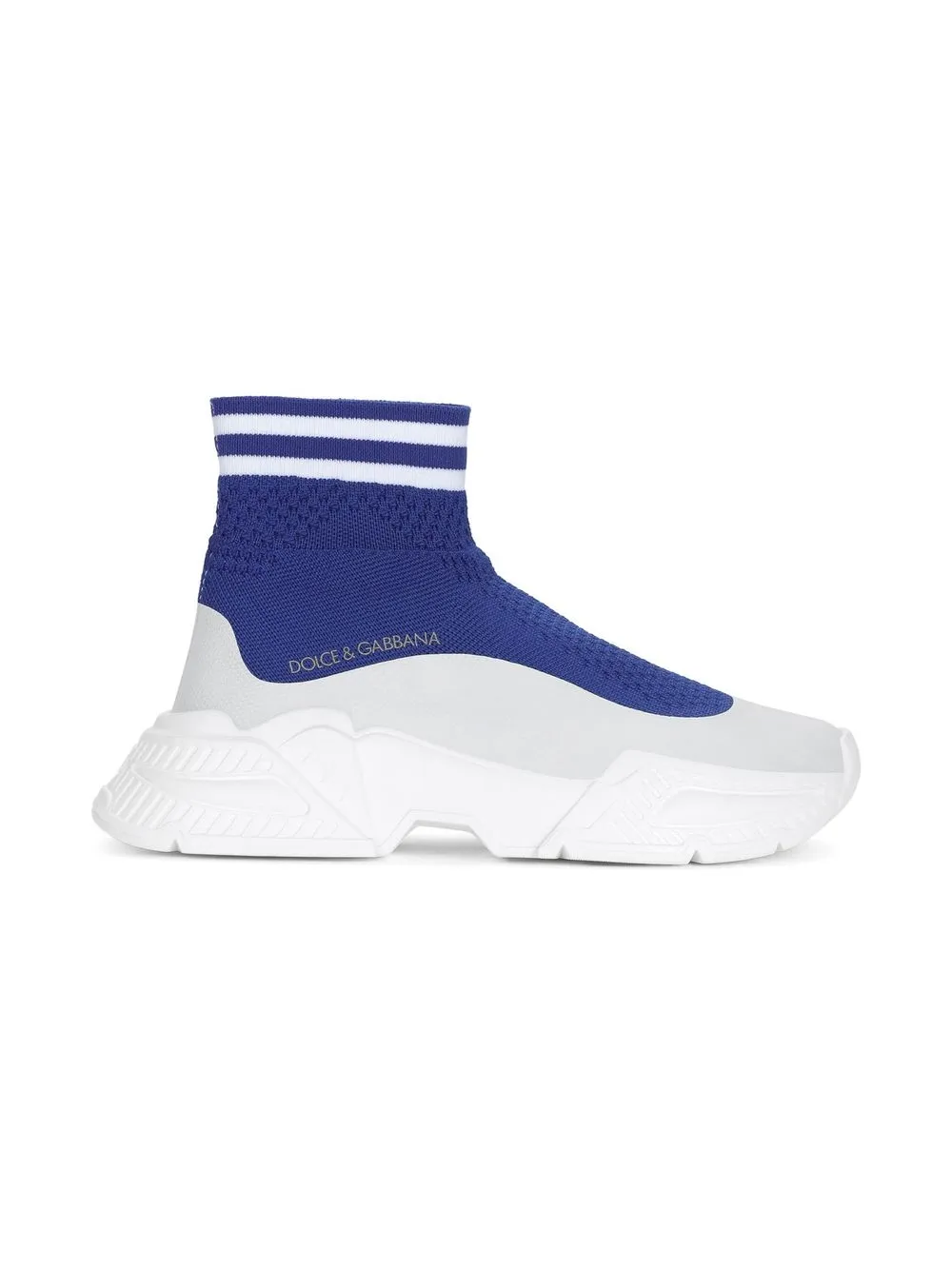 Dolce & Gabbana Kids Soksneakers - Blauw
