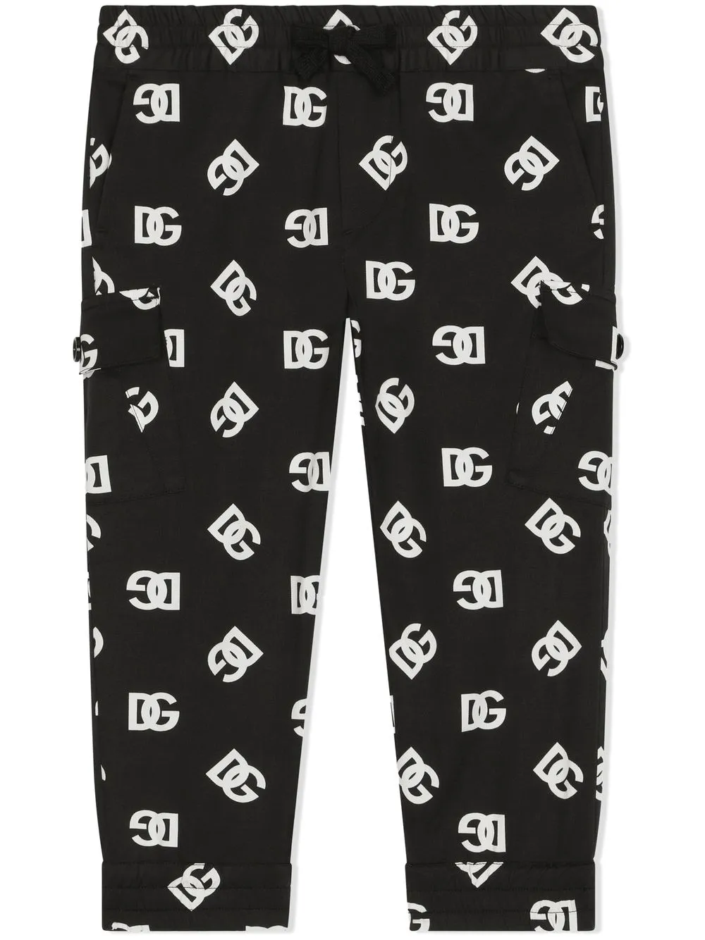 

Dolce & Gabbana Kids logo-print track pants - Black