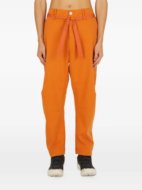 Stone Island Shadow Project belted straight trousers