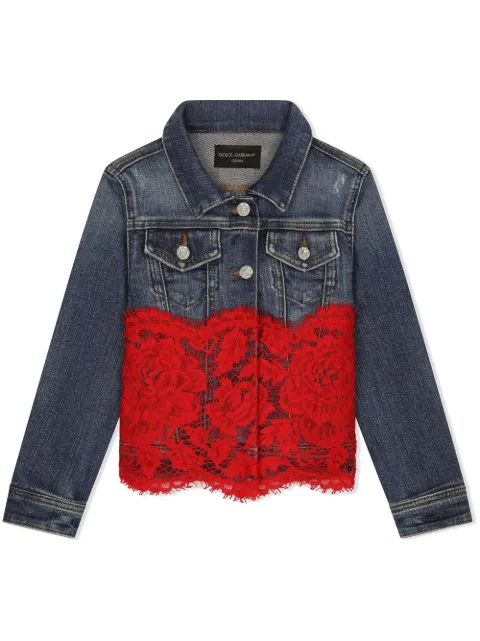 Dolce & Gabbana Kids（ドルチェ＆ガッバーナキッズ）デニムジャケット 