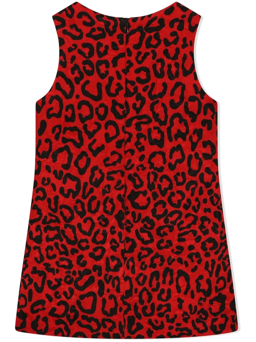 Red leopard hotsell print shift dress