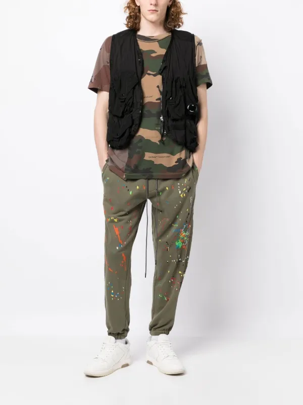 Off white reconstructed cargo on sale pants