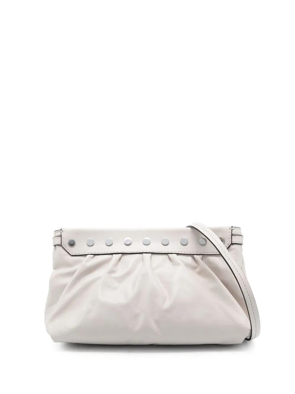 

Isabel Marant stud-detail leather shoulder bag - Neutrals