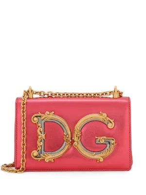 Dolce&Gabbana ラパンファー クラッチバッグ すくう バッグ ピンク 