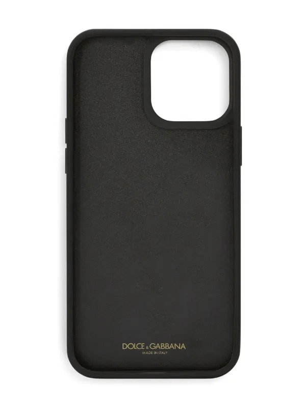 Dolce & Gabbana logo-print iPhone 13 Pro Max Case | Black