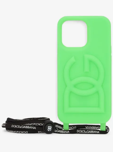 Dolce & Gabbana funda para iPhone 13 con logo en relieve
