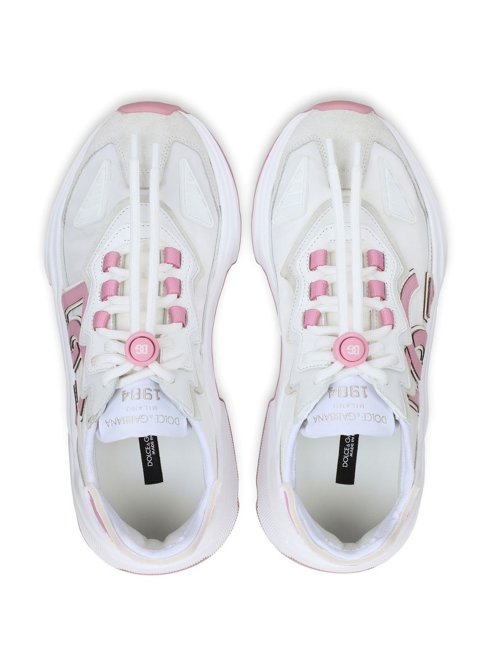 Shop Dolce & Gabbana Daymaster Low-top Sneakers In White