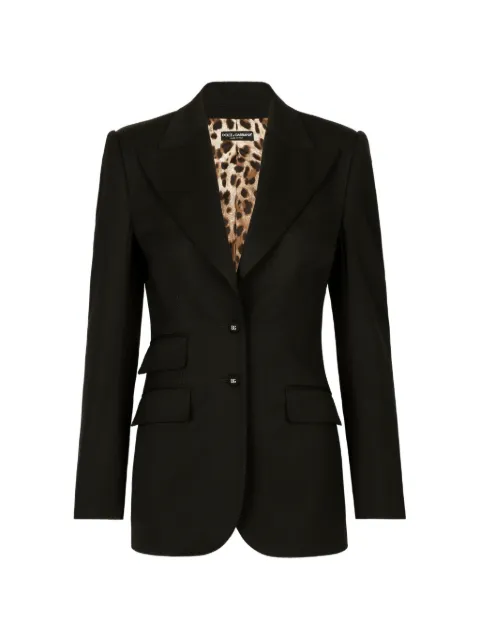 Dolce & Gabbana Turlington gabardine single-breasted blazer