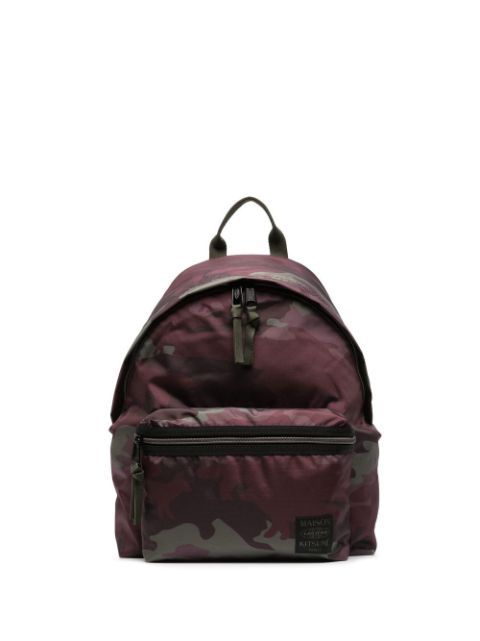 Maison Kitsuné - x Eastpak camouflage-print padded backpack