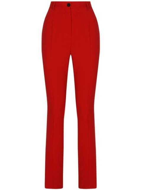 Dolce & Gabbana high-rise straight trousers 