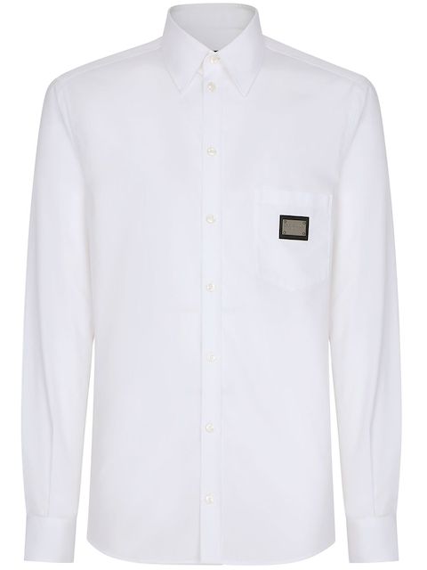 Dolce & Gabbana DG Essentials logo-tag shirt