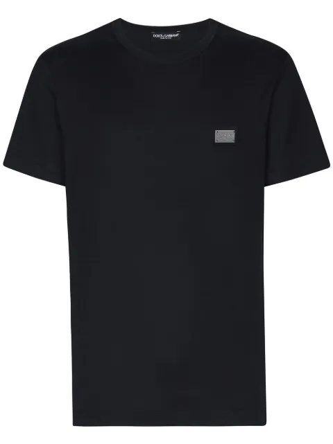 Dolce & Gabbana logo-tag cotton T-shirt