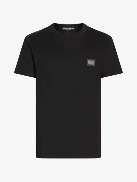 Dolce & Gabbana Cotton T-shirt with branded tag