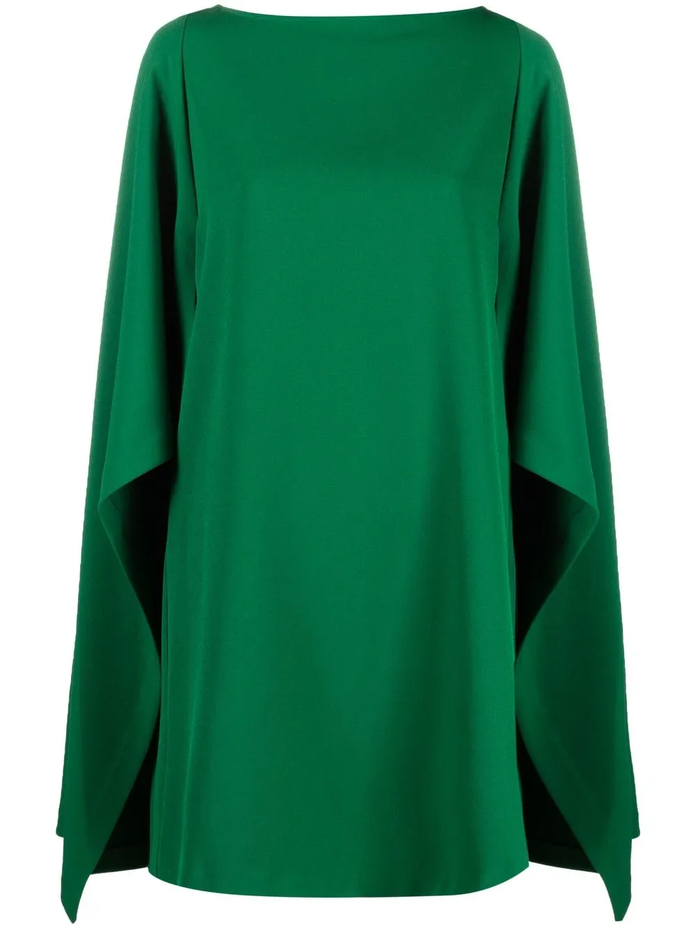 

Essentiel Antwerp Caiman cape-effect mini dress - Green