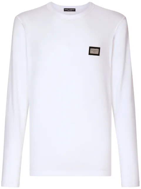 Dolce & Gabbana playera con etiqueta del logo