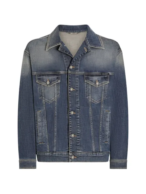 Dolce & Gabbana distressed denim jacket