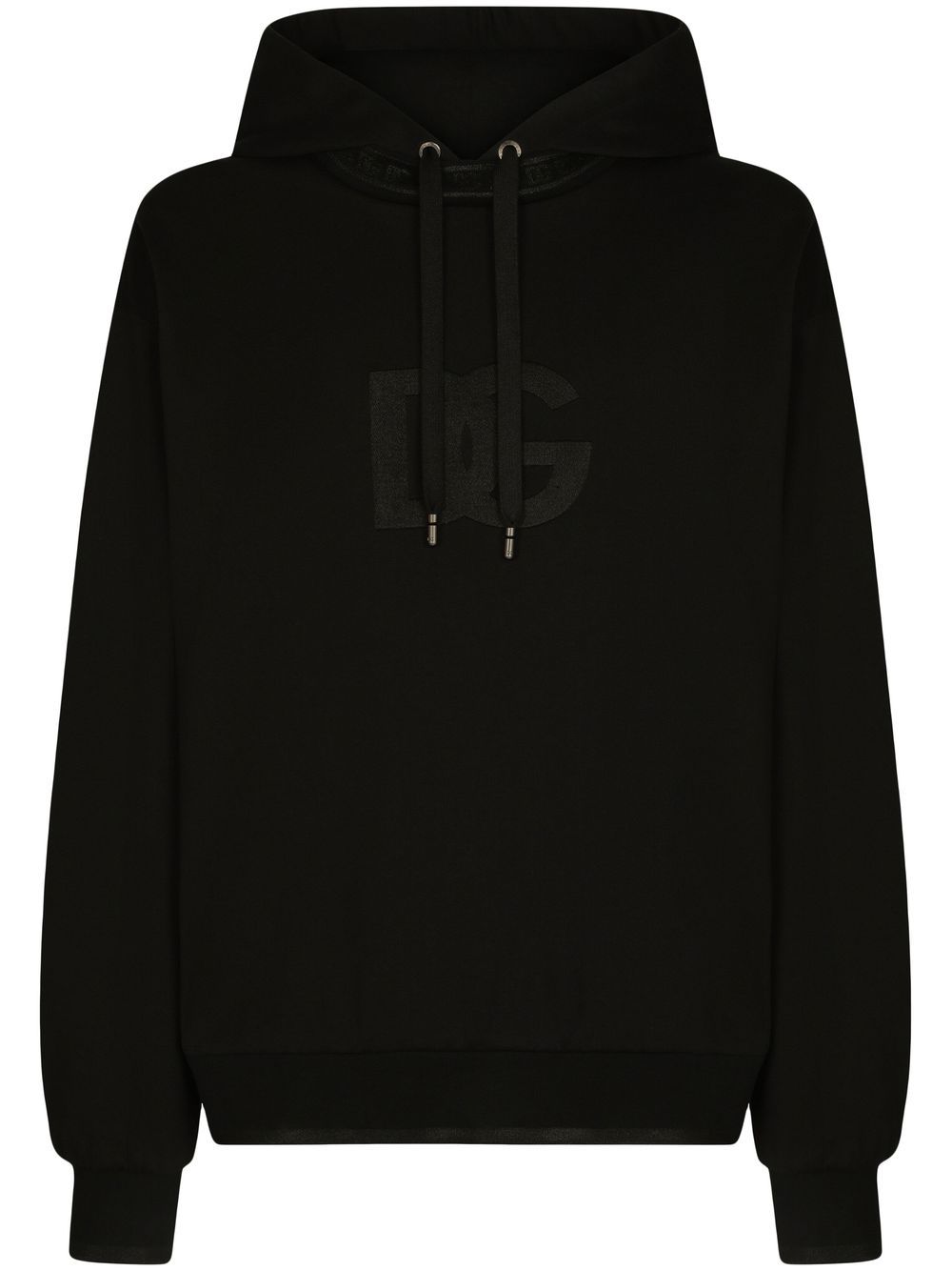 Dolce & Gabbana Hoodie Mit Logo-applikation In N0000