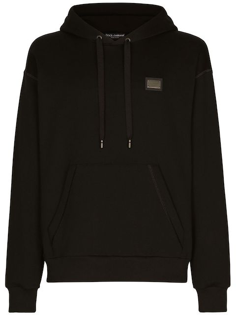 Dolce & Gabbana DG Essentials jersey hoodie
