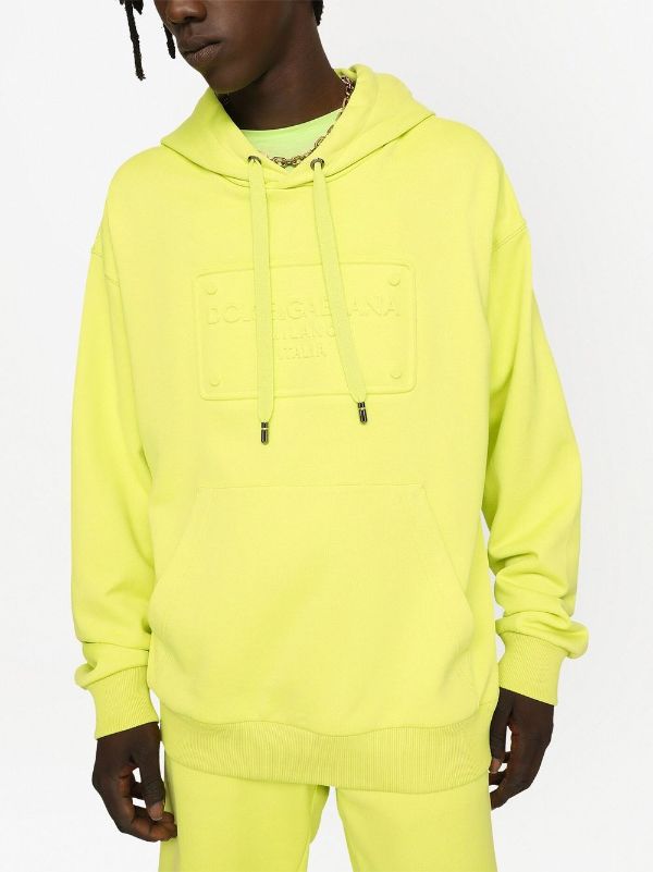 Dolce gabbana hot sale yellow hoodie