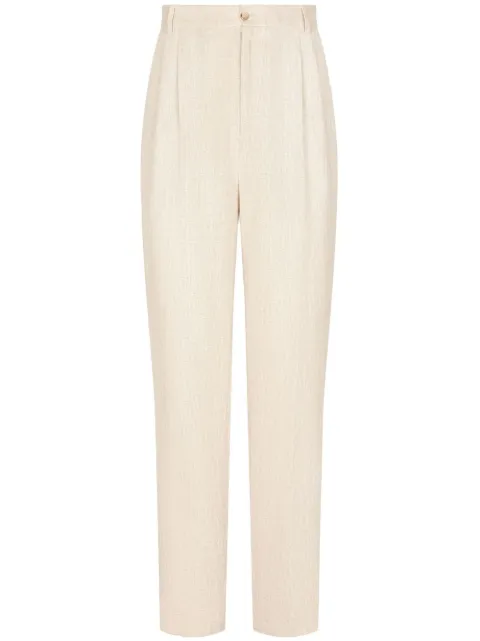 Dolce & Gabbana Klassische Leinenhose