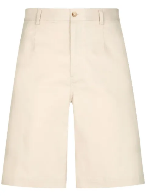 Dolce & Gabbana logo-tag stretch-cotton shorts
