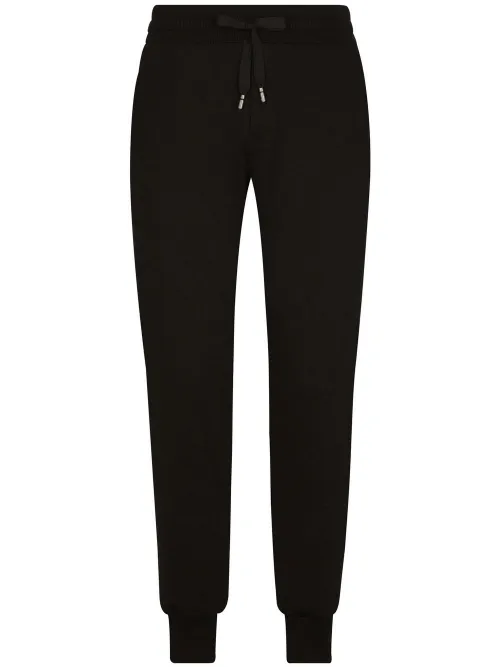 Pantalon de jogging à logo brodé - Dolce & Gabbana - Modalova
