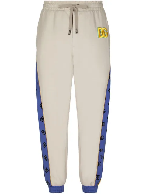 Dolce & Gabbana logo-embroidered track pants