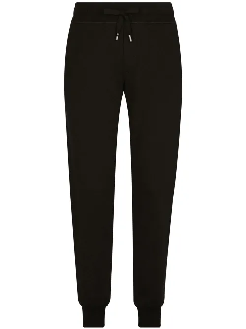 Pantalon de jogging à patch logo - Dolce & Gabbana - Modalova