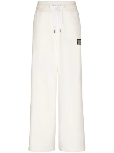 Dolce & Gabbana logo-tag track pants