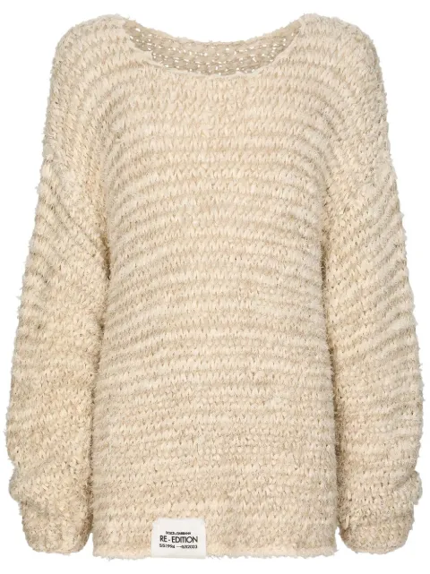 Dolce & Gabbana Suéter gola redonda com trama aberta
