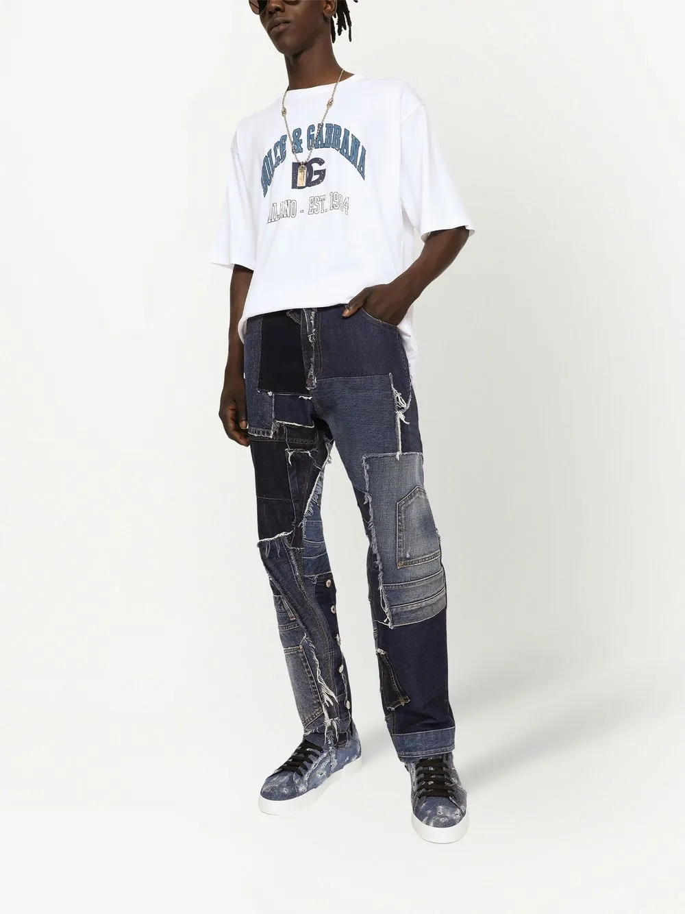 Dolce & Gabbana Straight jeans - Blauw