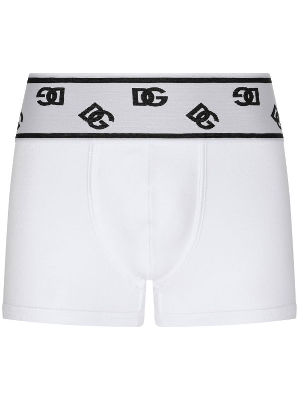 Dolce Gabbana DG logo Ribbed Boxer Briefs Farfetch