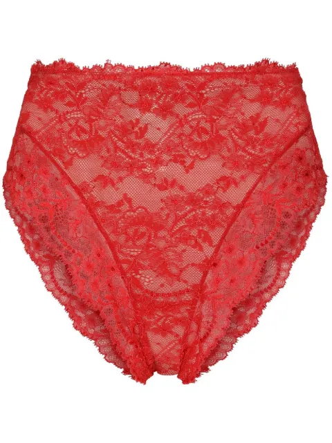 Dolce & Gabbana high-waisted lace briefs