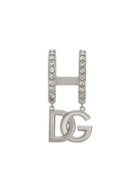Dolce & Gabbana logo embellished lip cuff 