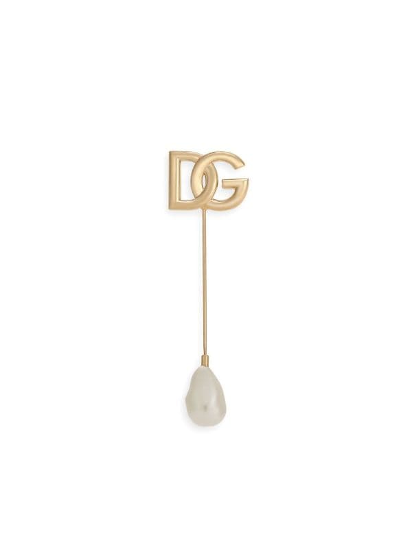 Dolce & Gabbana logo-embossed Drop Earrings - Farfetch