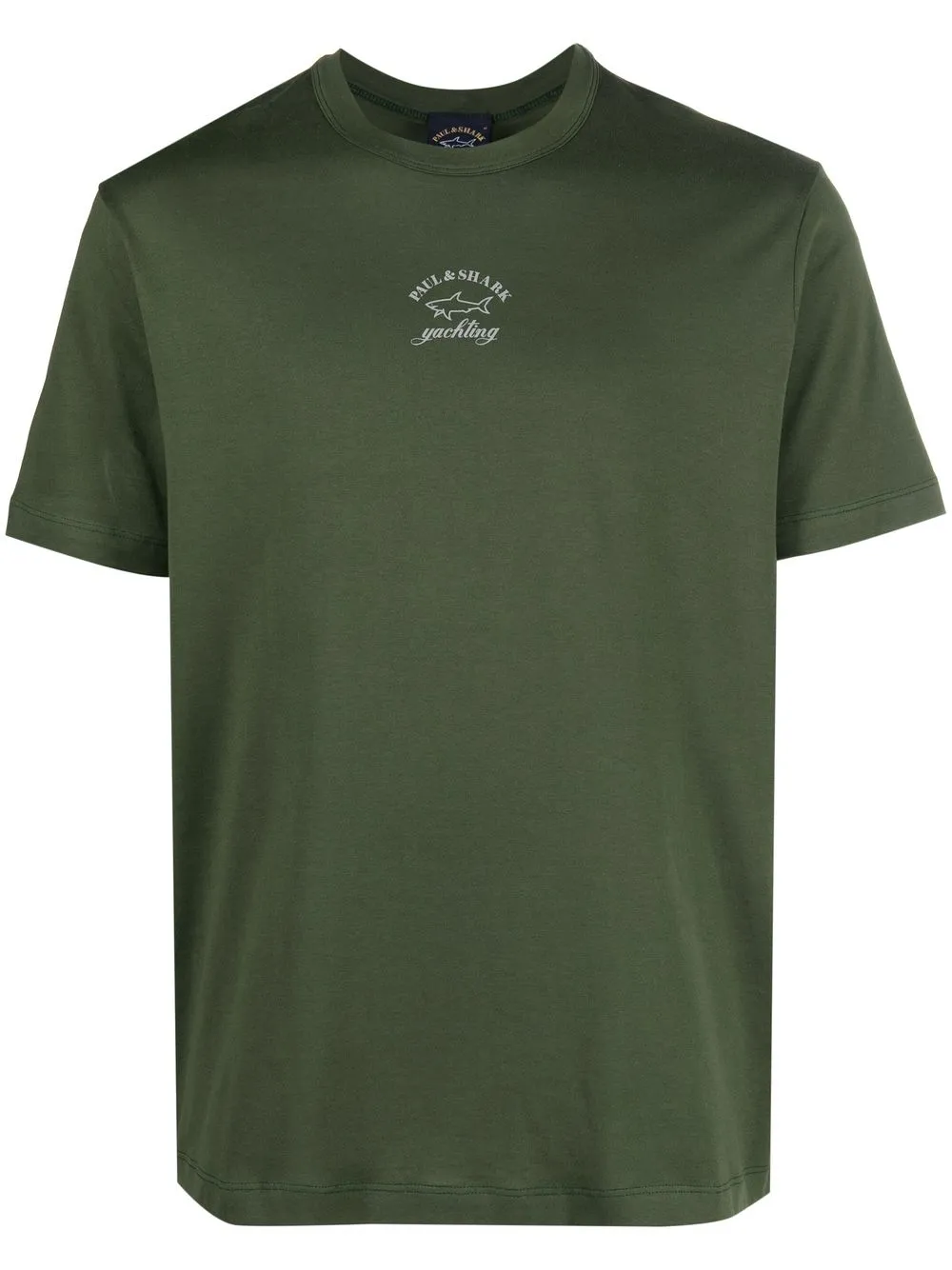 

Paul & Shark logo-print short-sleeve T-shirt - Green