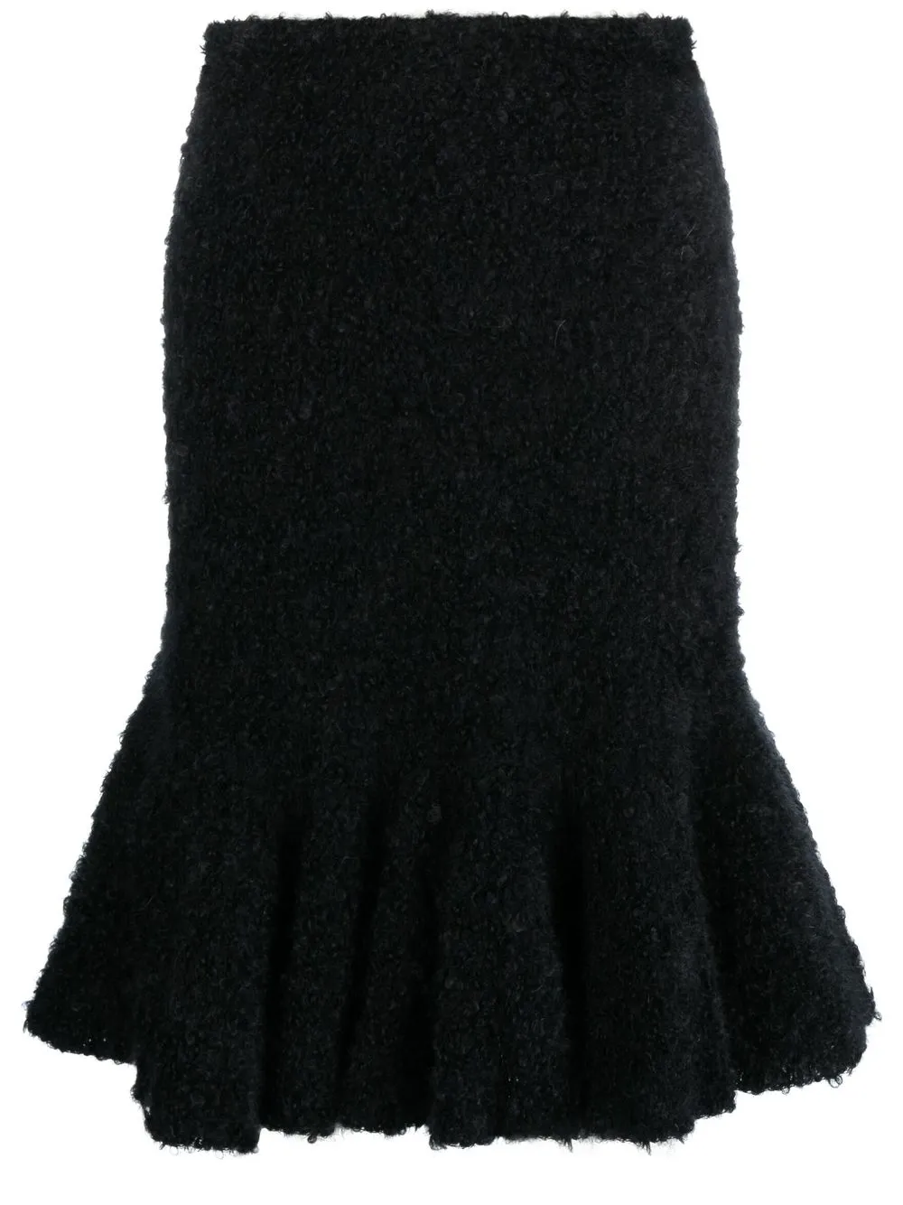 

Jil Sander falda acampanada - Negro