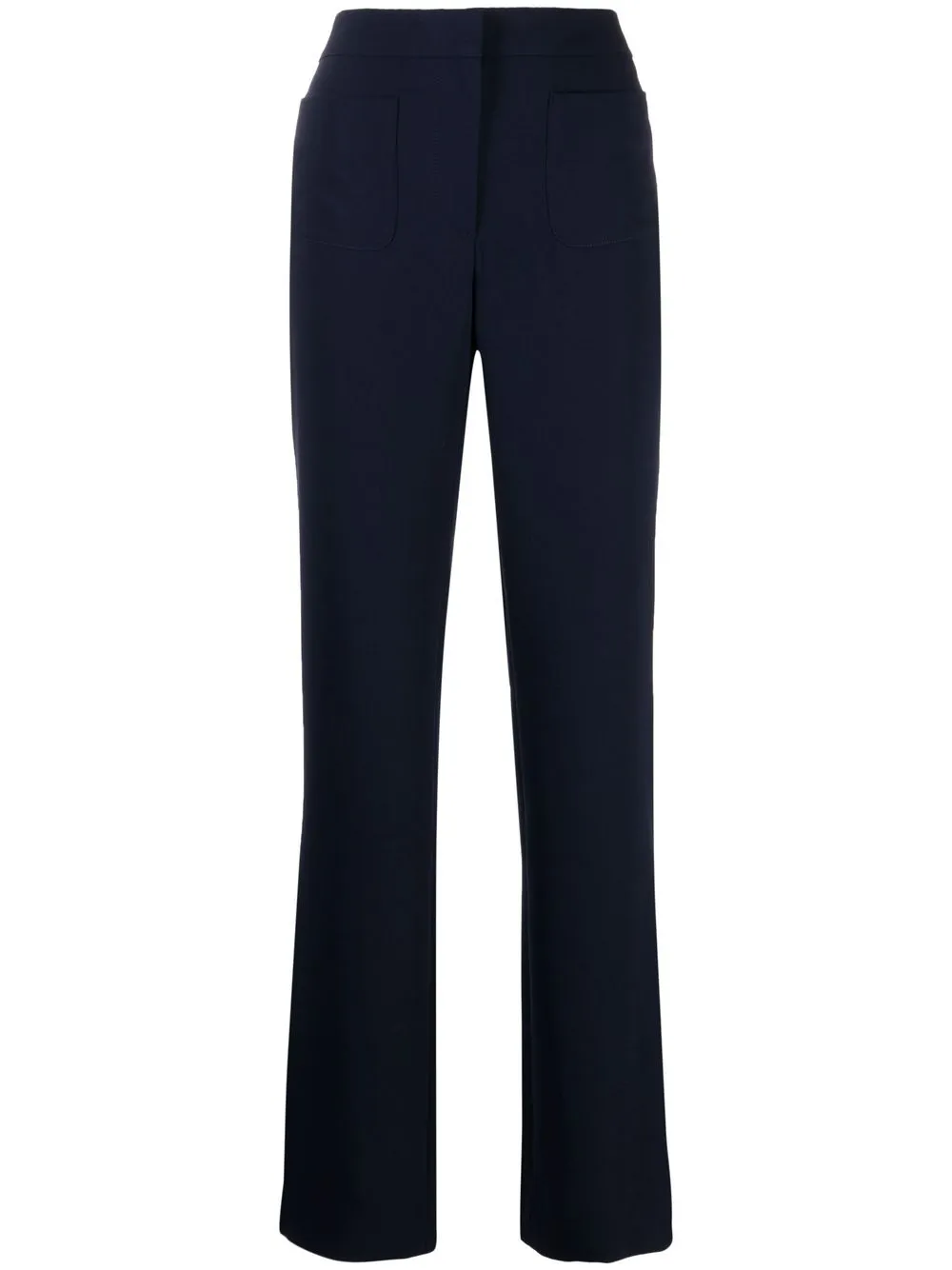 

See by Chloé mid-rise bootcut trousers - Blue