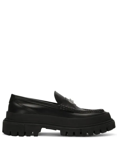 Dolce & Gabbana chunky leather loafers