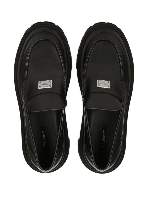 【関税込み】Dolce&Gabbana スリッパ & ローファー Woven raffia loafers in Beige for Men | Dolce&Gabbana® US
