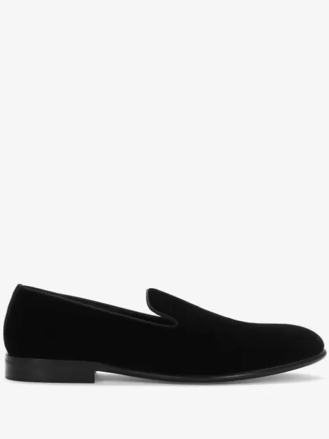 Dolce & Gabbana classic velvet slippers