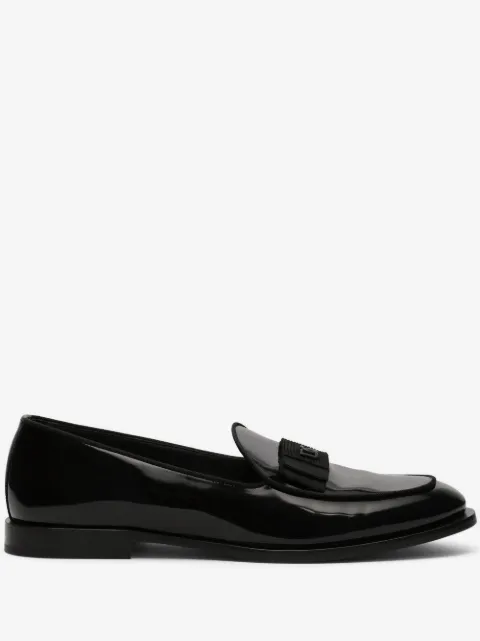 Dolce & Gabbana slippers con etiqueta del logo