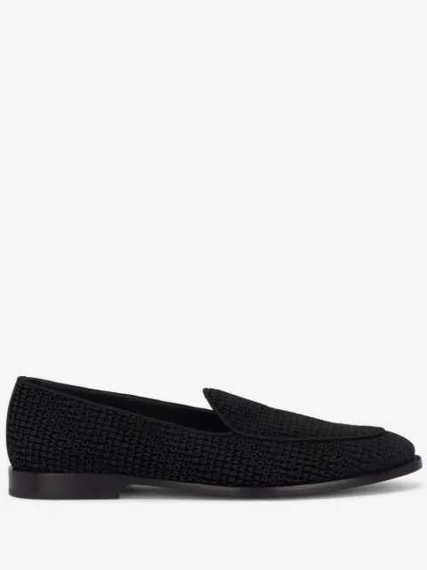 Dolce & Gabbana classic velvet slippers