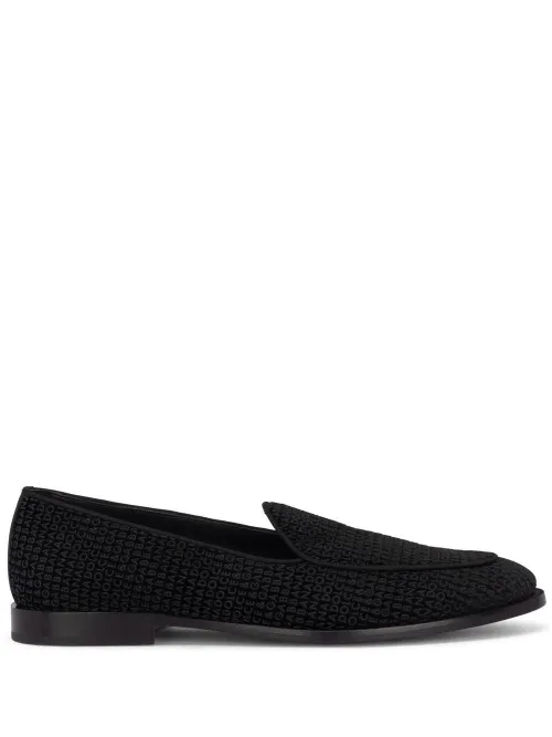 Mocassins en velours - Dolce & Gabbana - Modalova