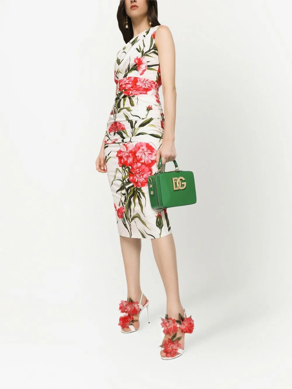 Dolce & Gabbana Tas met logoplakkaat - Groen