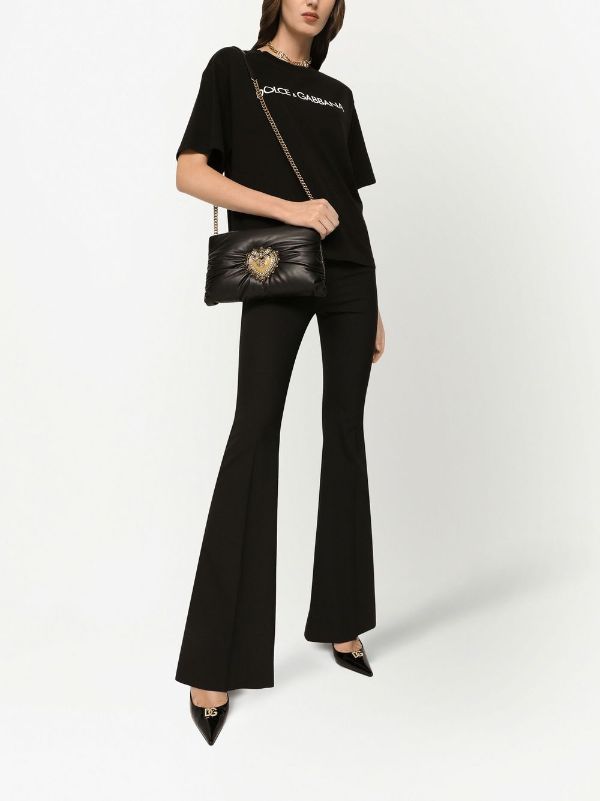 Dolce & Gabbana Small Devotion Top-Handle Bag - Black