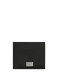 Dolce & Gabbana logo-tag leather bifold wallet - Black