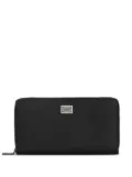 Dolce & Gabbana zipped grained leather wallet - Black